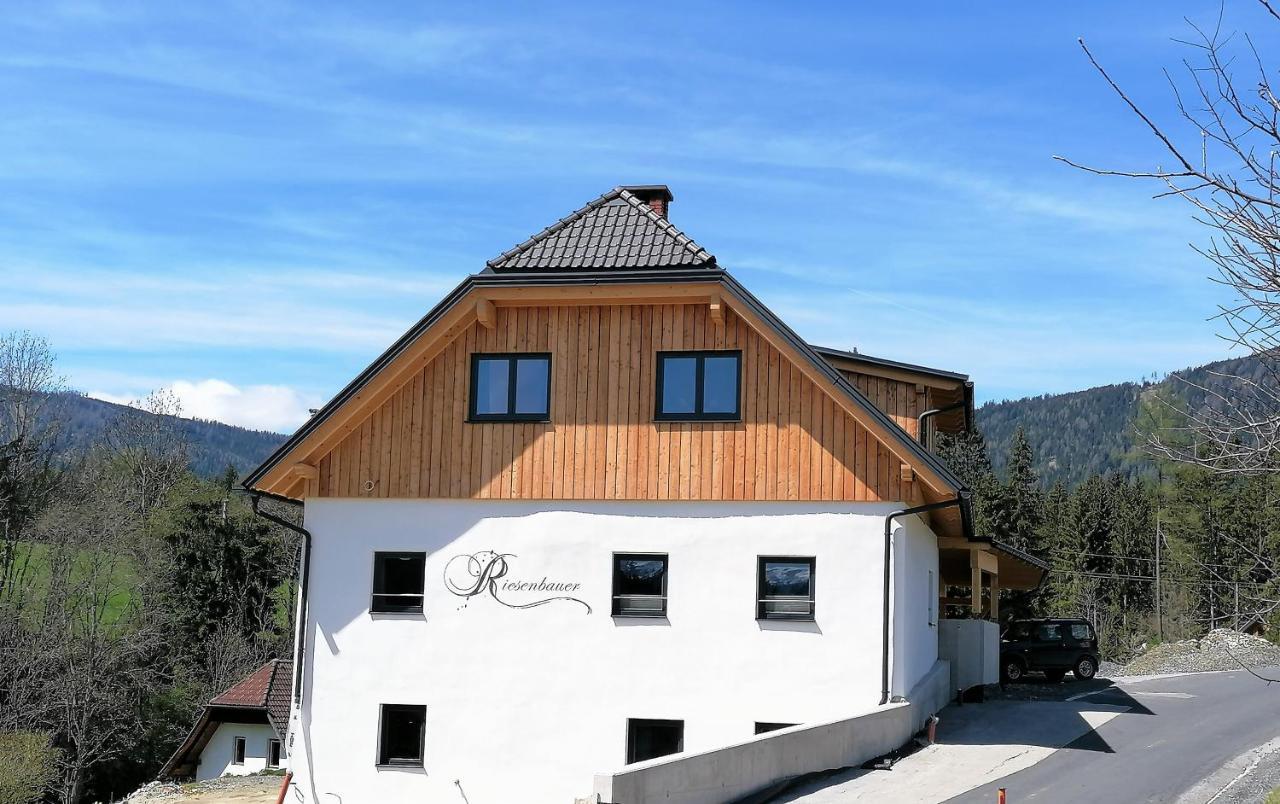 Ferienwohnung Riesenbauer Zeutschach Exterior foto