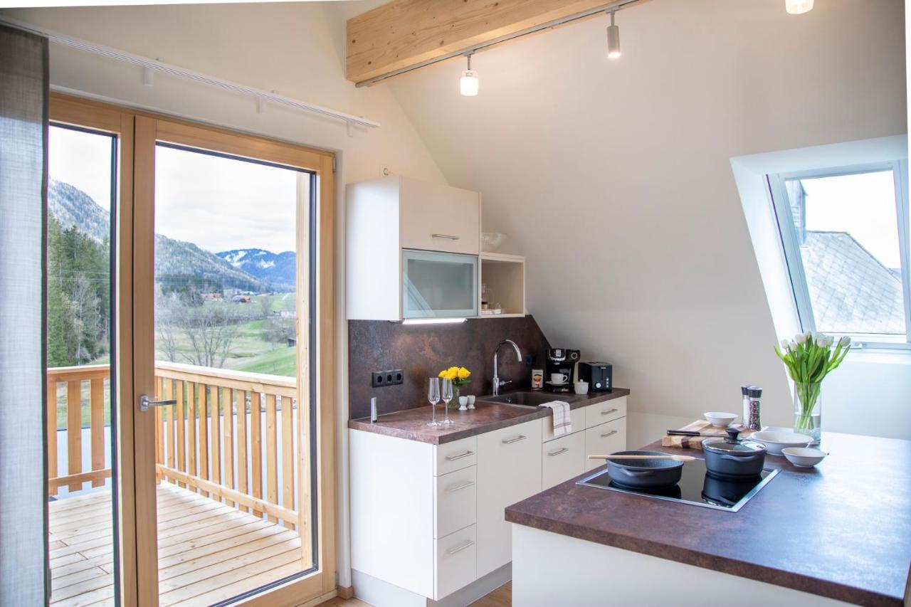 Ferienwohnung Riesenbauer Zeutschach Exterior foto